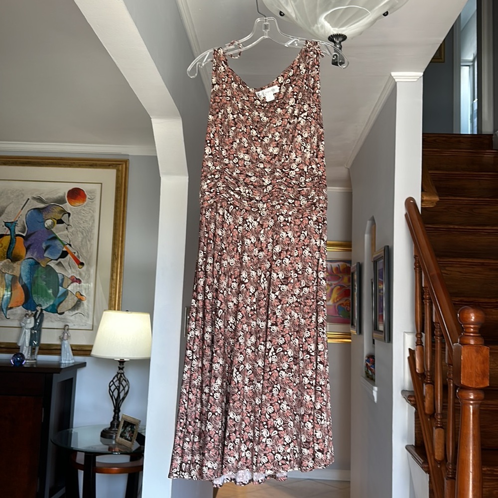 🌺 Dress Barn Aline Dress Sz 10 - Picture 3 of 10